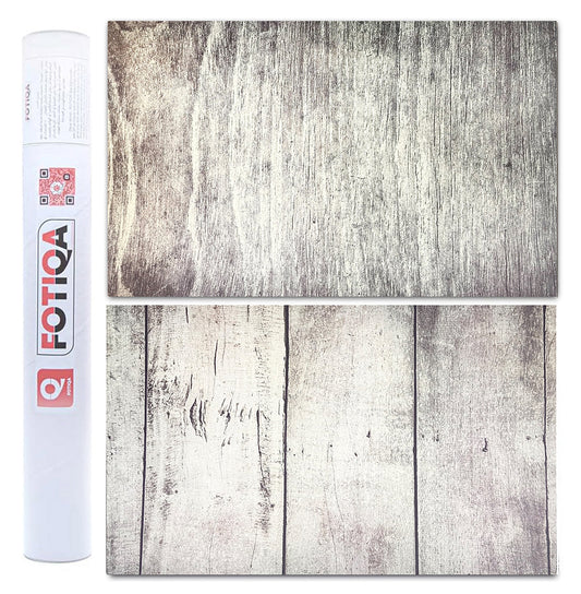 3D Double sided Wood Texture and rustic wood plank Backdrop #8843