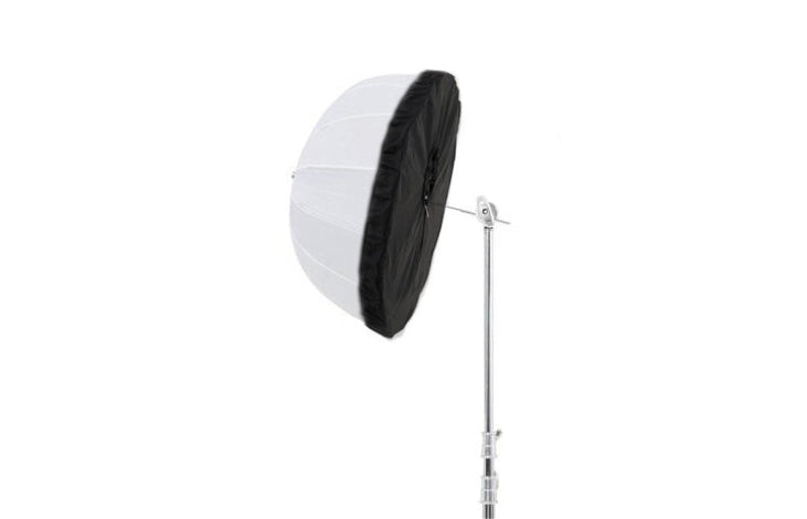 Parabolic White umbrella 85cm with Black diffuser