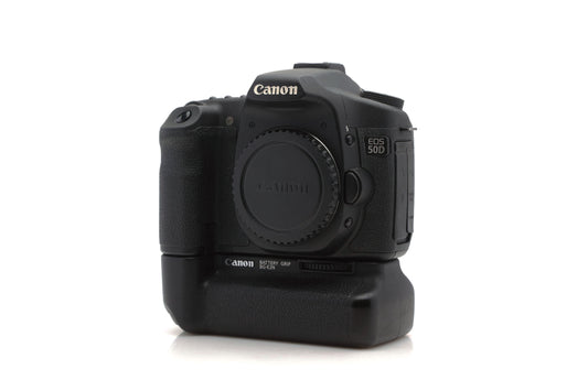 Used Canon 50D DSLR Camera Body with Battery Grip