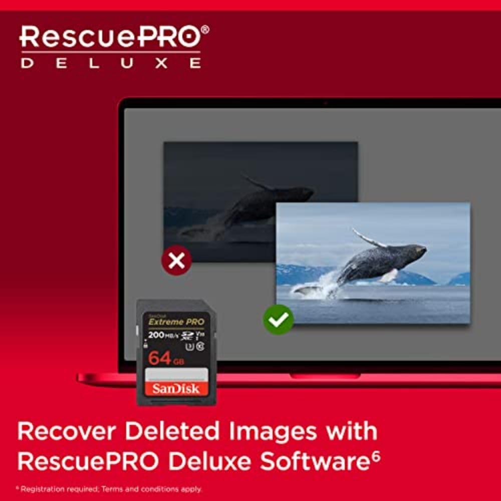 SanDisk 64GB Extreme PRO SDXC card