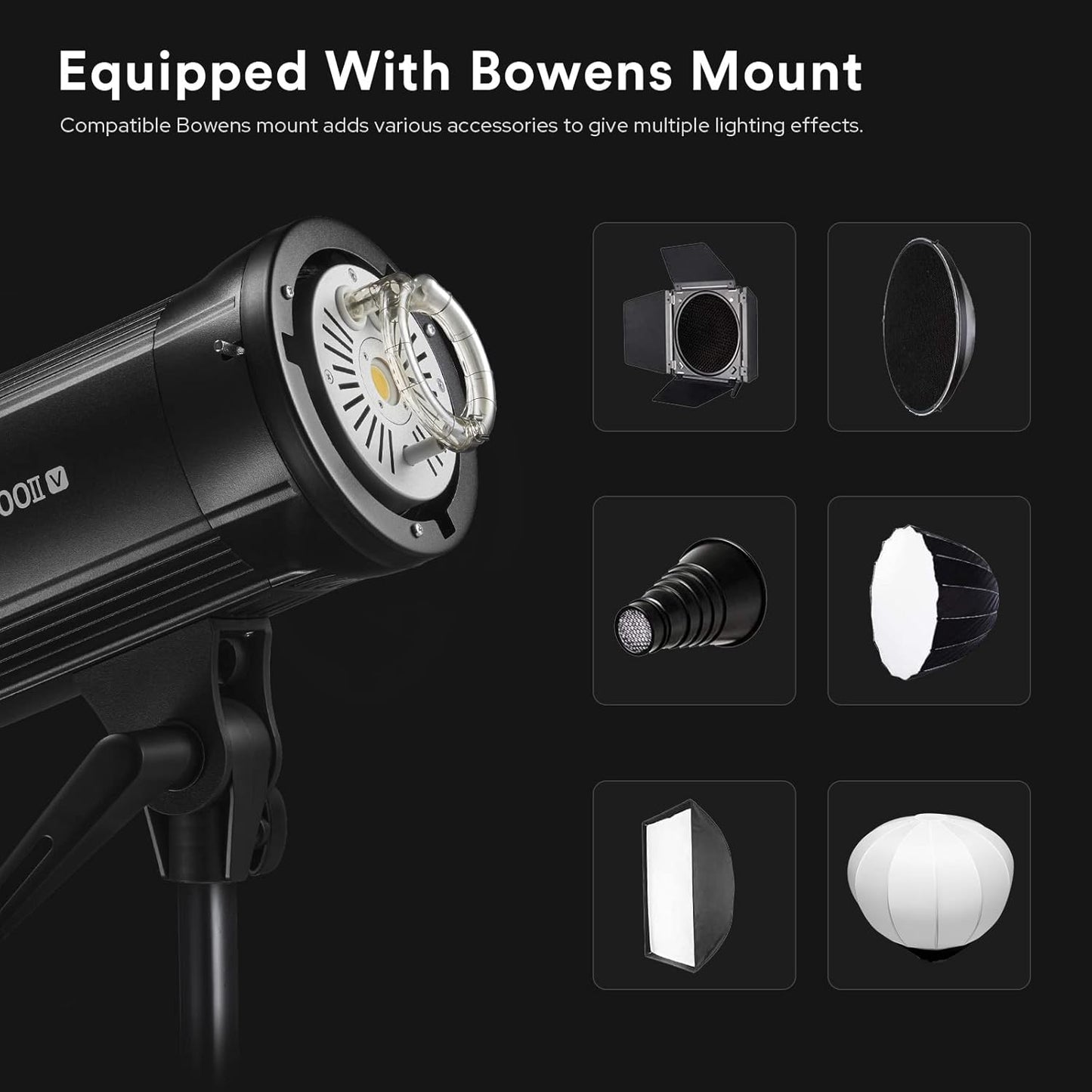 GODOX SK400II-V 400Ws Bowens Mount Photography Flash