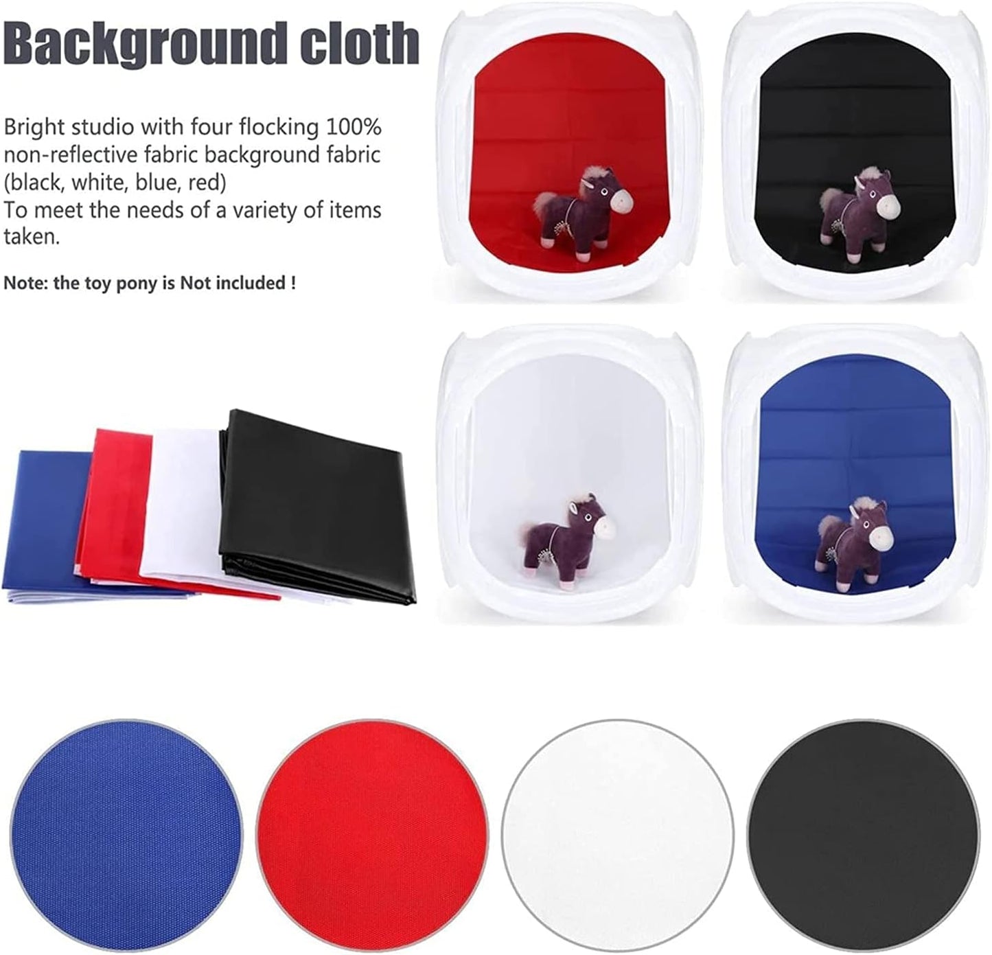 Fotiqa Portable Photo Studio Shooting Tent Light Box