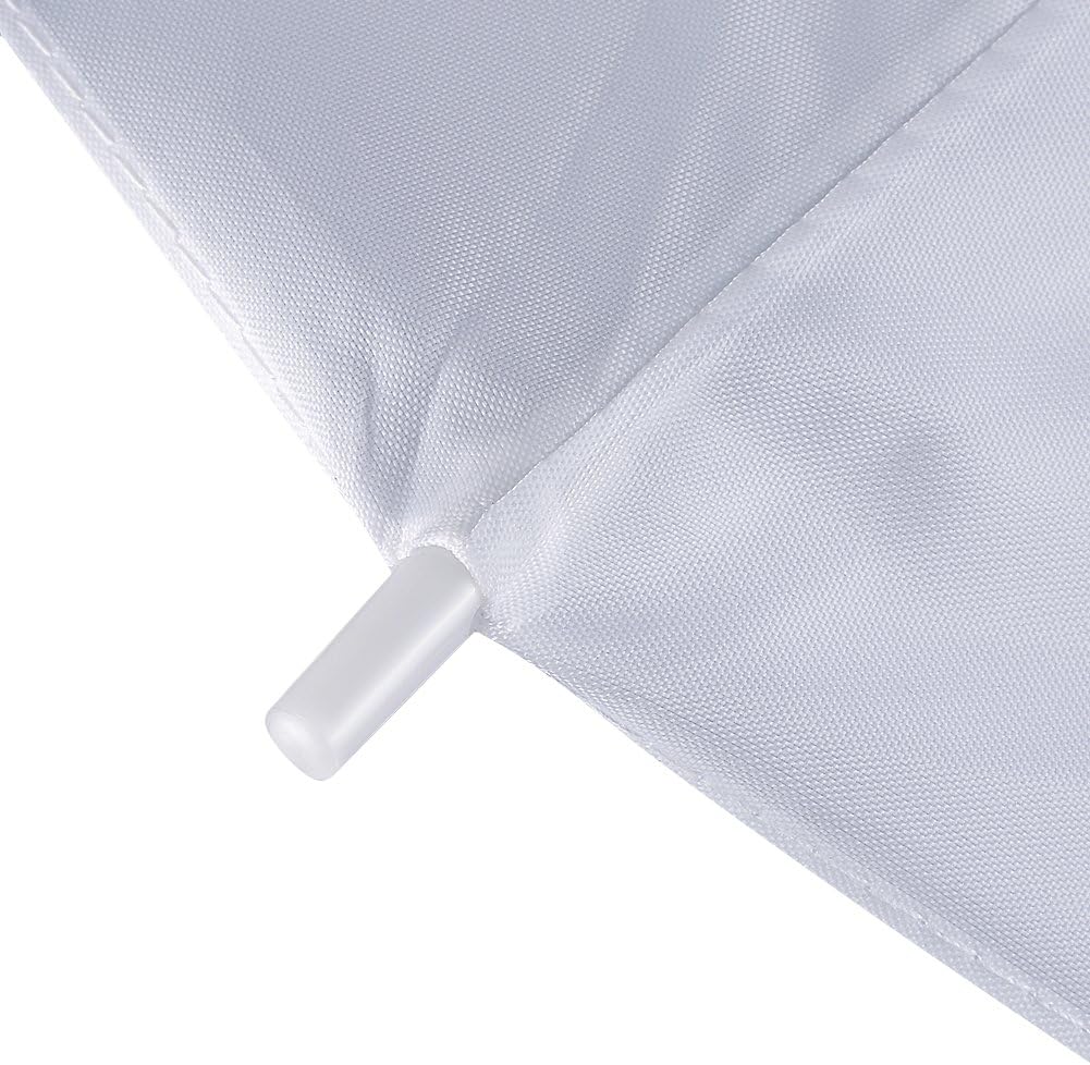 2 Pack 33"/84cm White Translucent Soft Umbrella for Photo and Video Studio Shooting
