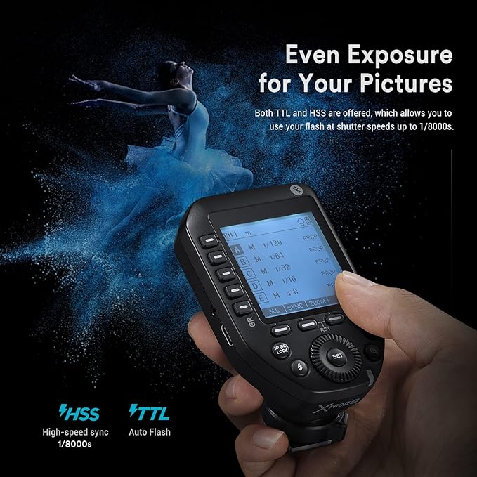 Brand New Godox XPro II TTL Wireless Flash Trigger for Canon, Nikon, Sony, Fuji, Leica cameras
