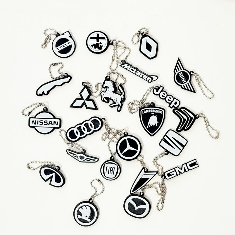 Car Brands Logo Keychains