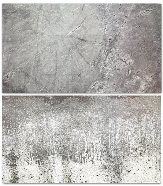3D Double sided Grey granite and hard stone suface texture Backdrop #8842