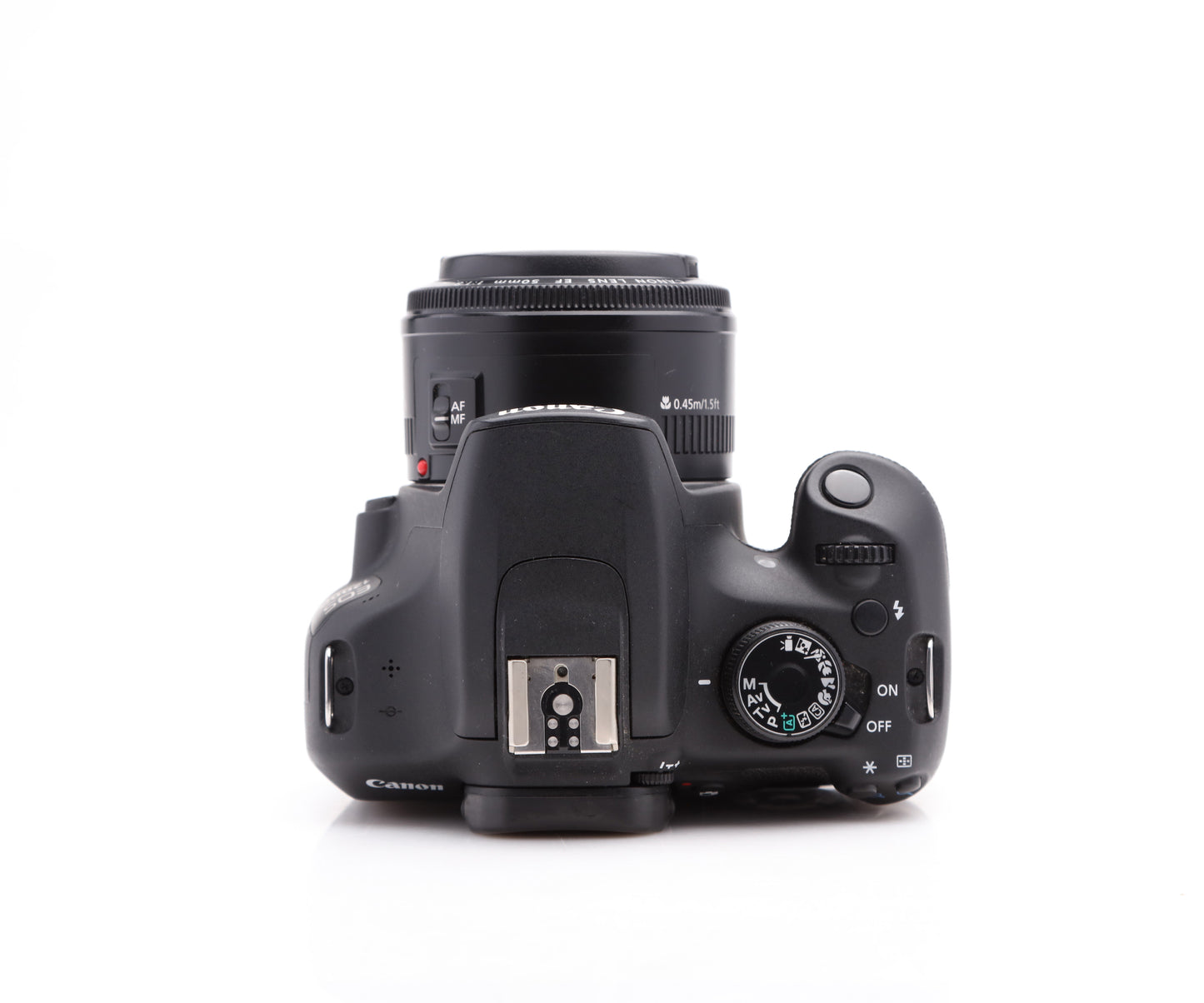 Used Canon EOS 1200D Camera with Canon EF 50mm f/1.8 ii