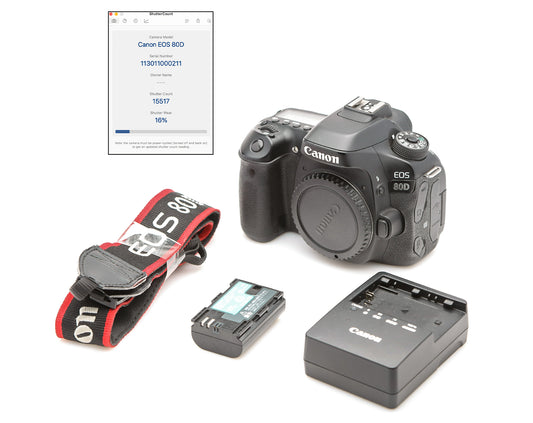 Used Canon 80D Camera Body