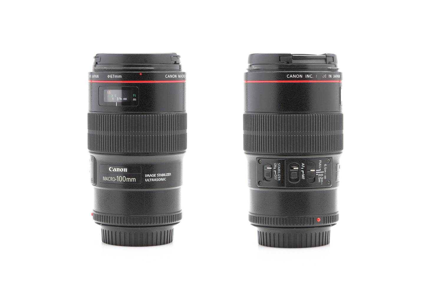 Used Canon Macro EF 100mm f/2.8L IS USM Lens