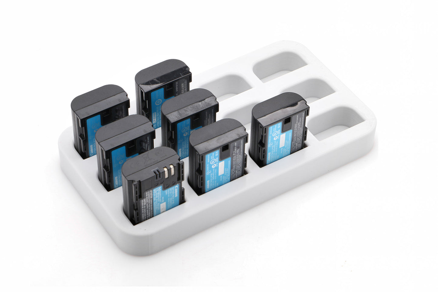 Fotiqa Battery Organizer Storage for LP E6 Canon Batteries
