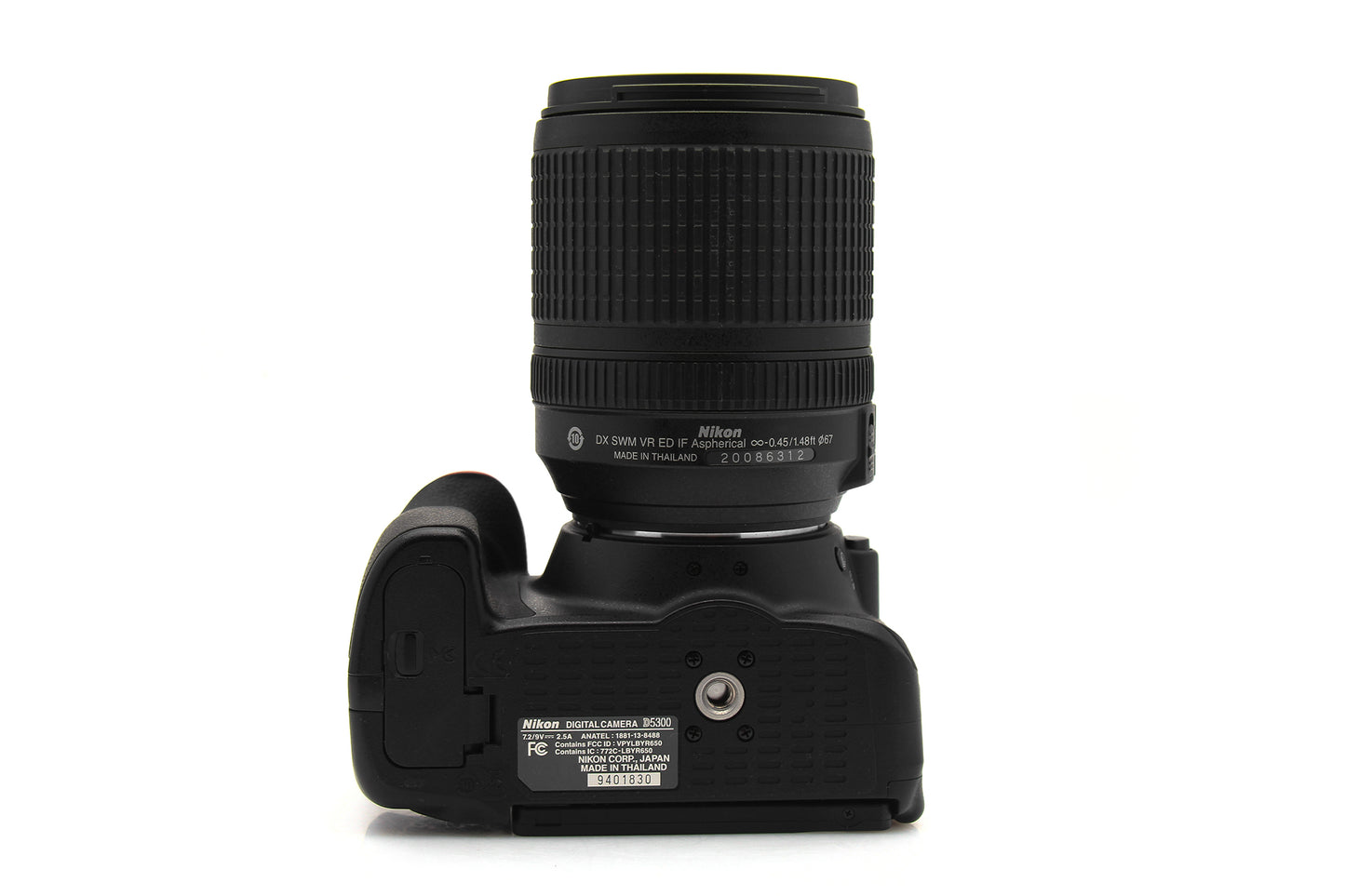 Used Nikon D5300 24.2 MP Camera Body with 18-140mm VR Lens