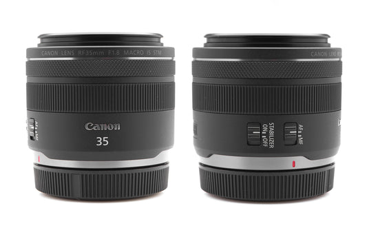 Used Canon RF 35mm f1.8 IS Macro STM Lens