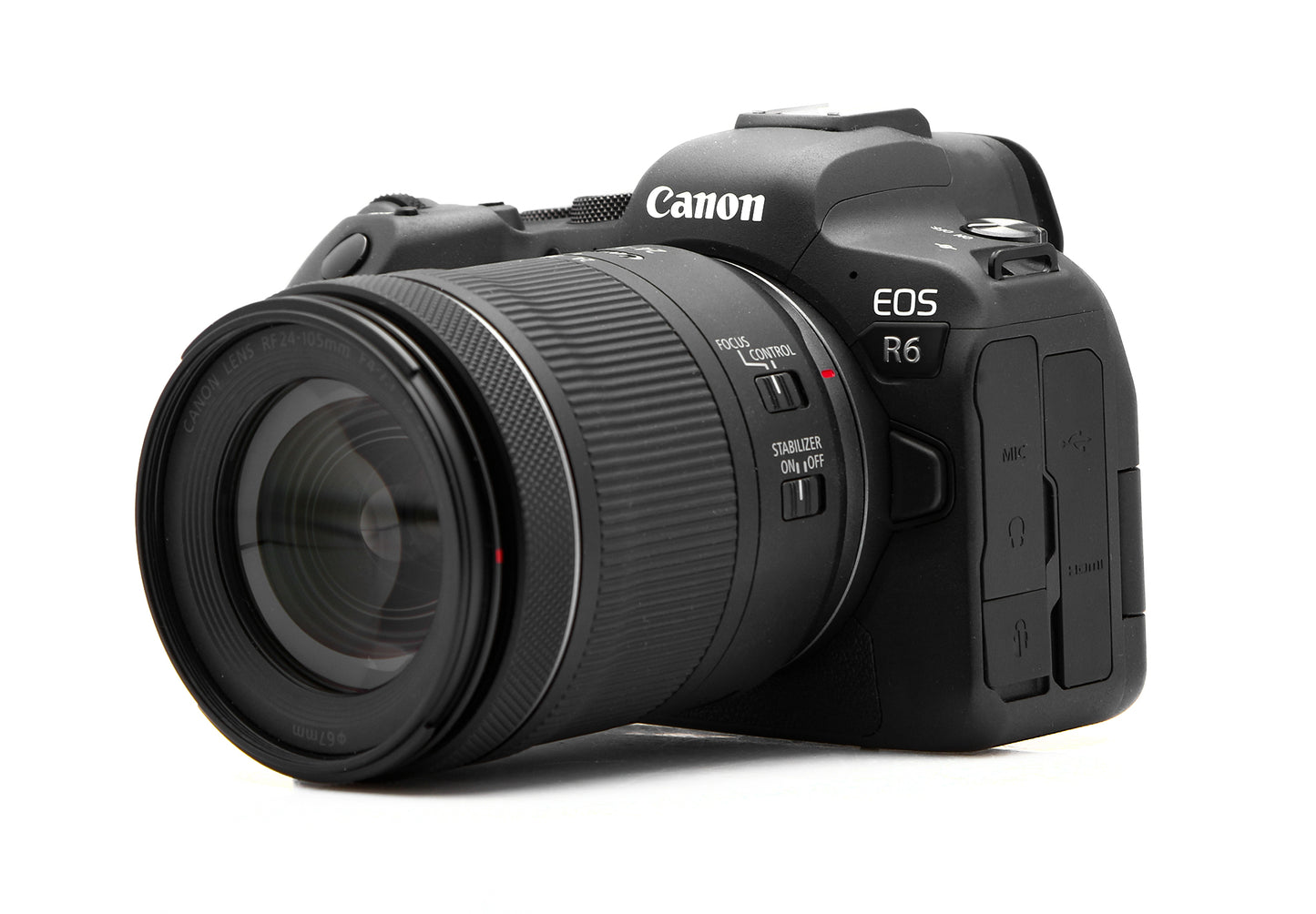 Used Canon R6 Mirrorless Camera Body with 24-105mm IS STM Lens