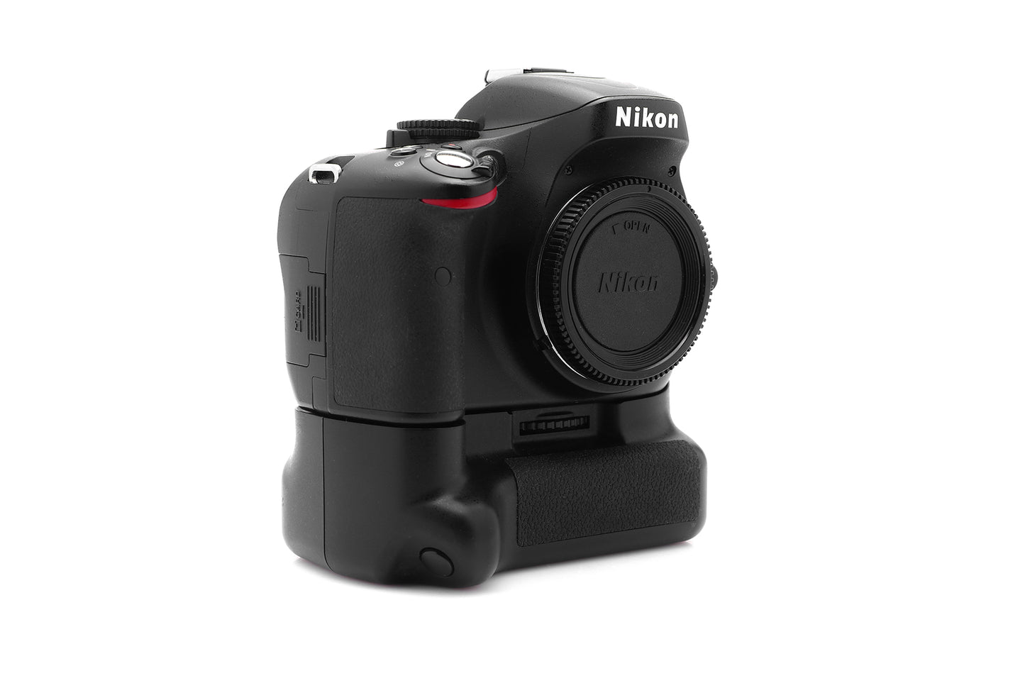 Used Nikon D5100 DSLR Camera Body with Battery Grip