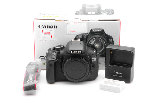 Used Canon EOS 600D Camera Body With 18-55mm Lens