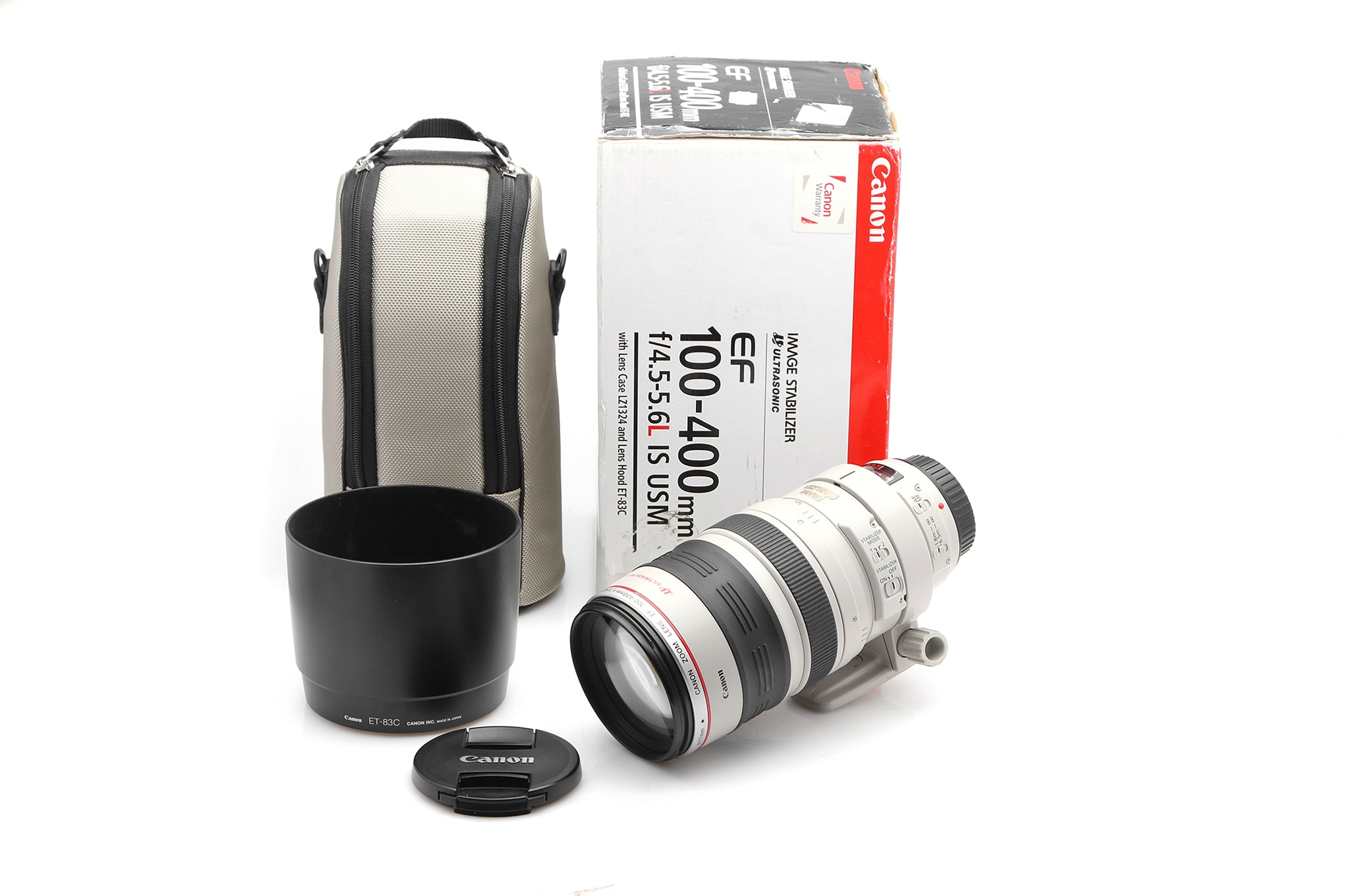 Used Canon EF 100-400mm IS Second hand USM Lens in
