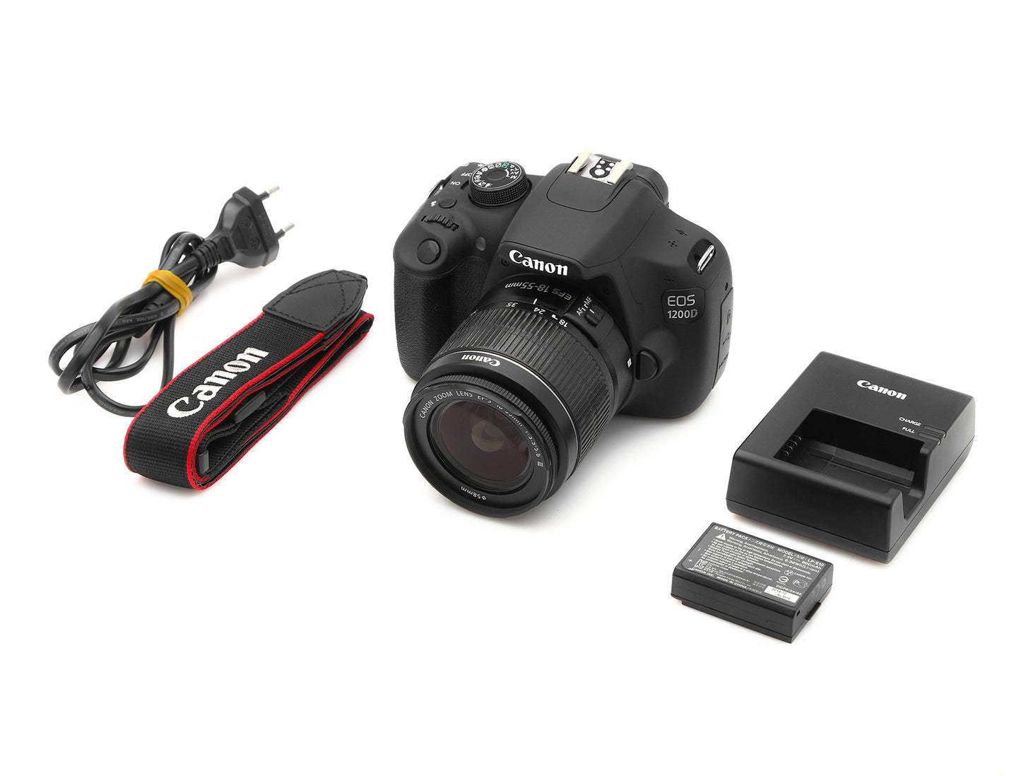 Used Canon 1200D Camera with Lens