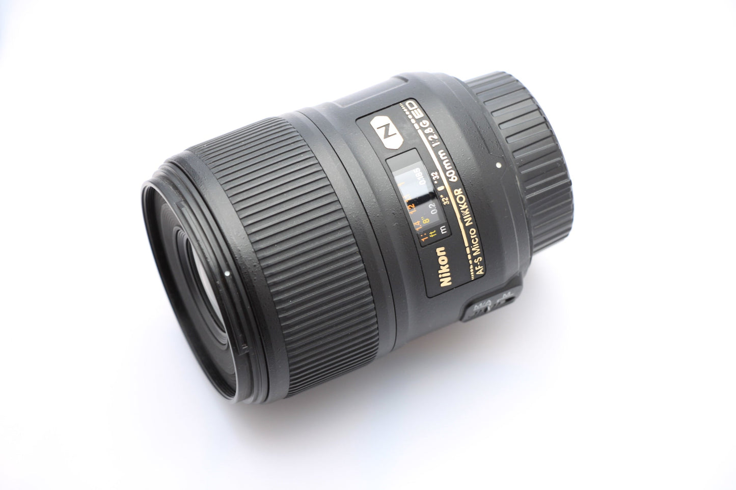 Used NIKON 60MM F/2.8G ED AF-S MICRO Lens
