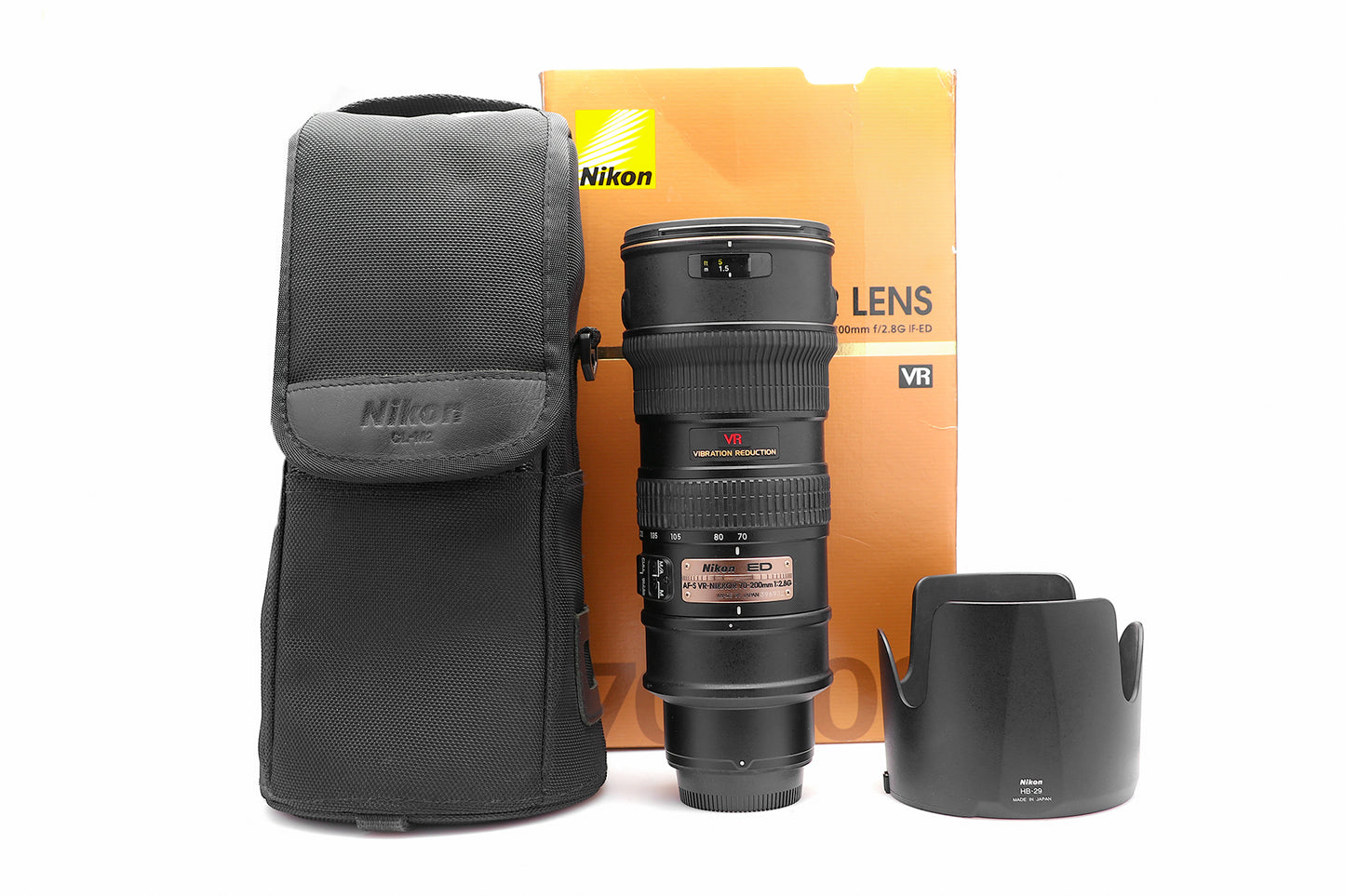 Used Nikon Nikkor AF-S 70-200mm f2.8 G