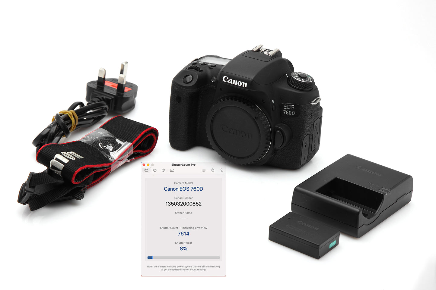 Used Canon 760D Camera Body