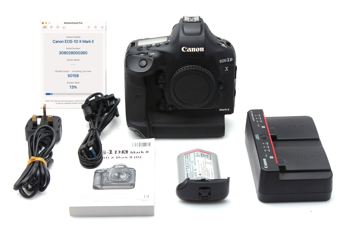 Used Canon 1DXII Mark ii Camera Body
