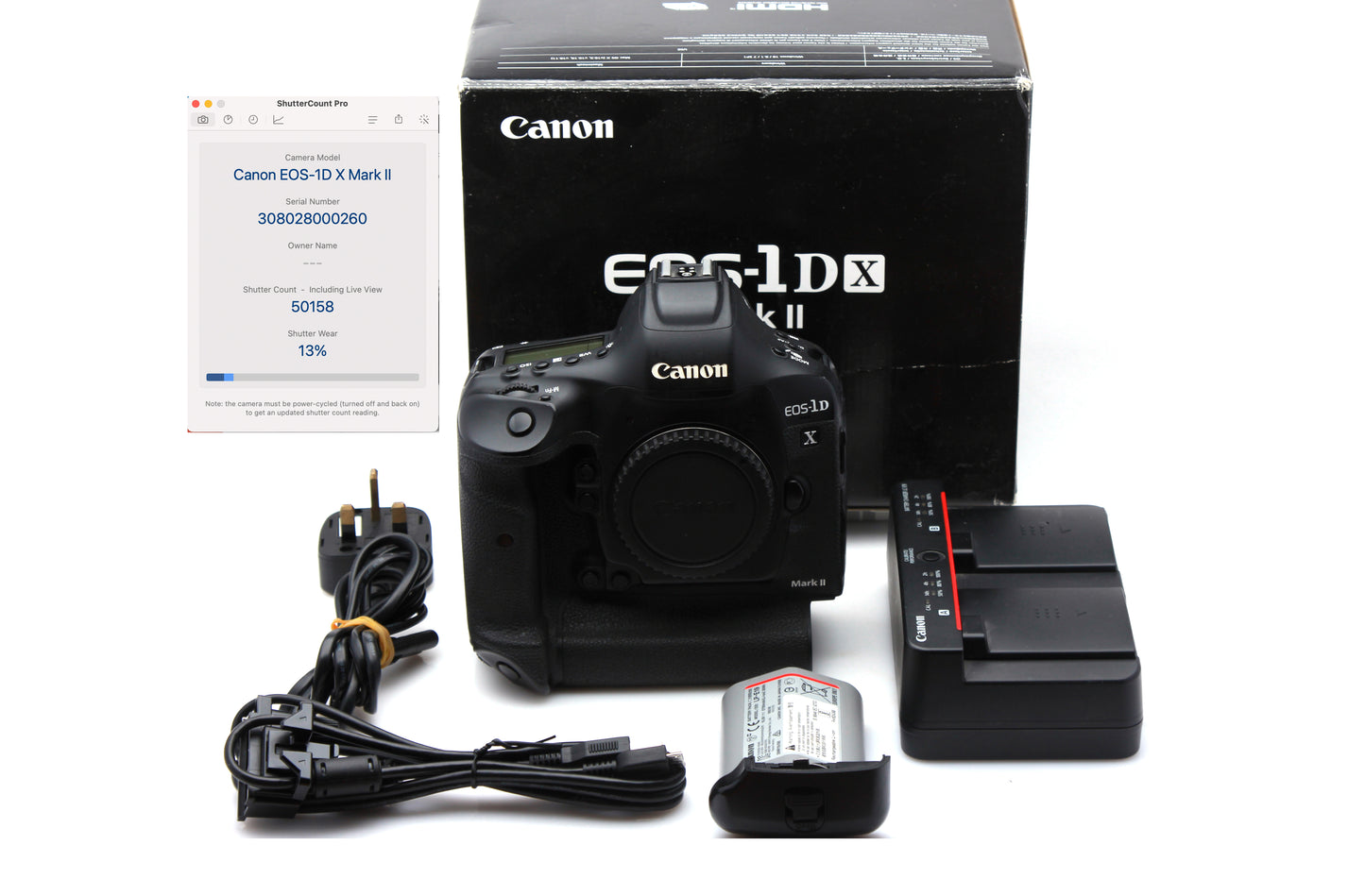 Used Canon 1DXII Mark ii Camera Body