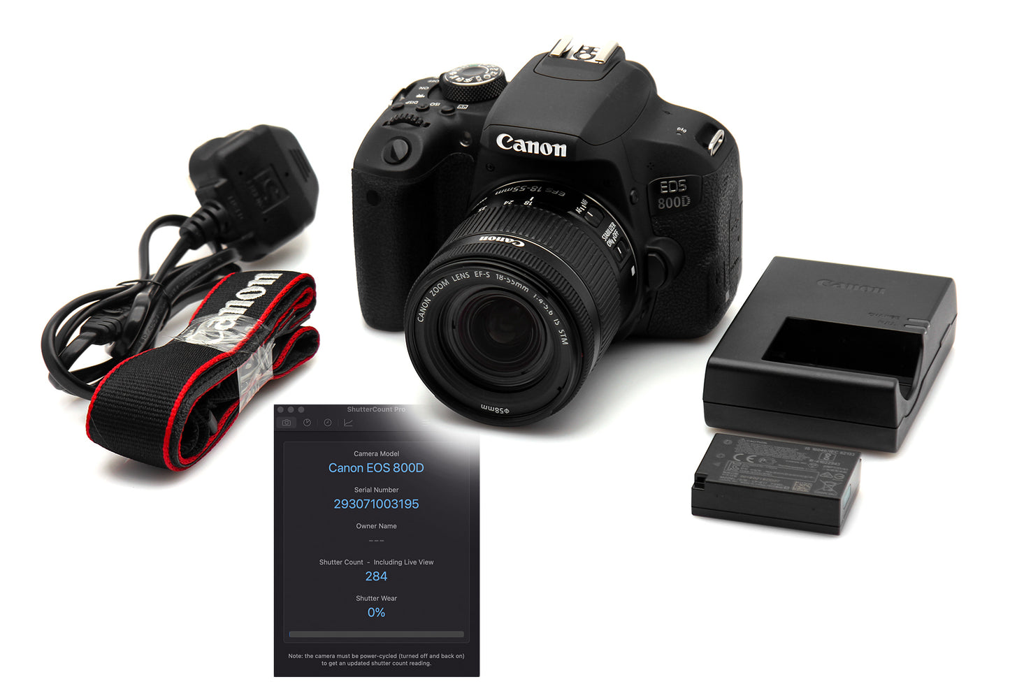 Canon EOS 800D + EF-S 18-55 IS STM Lens