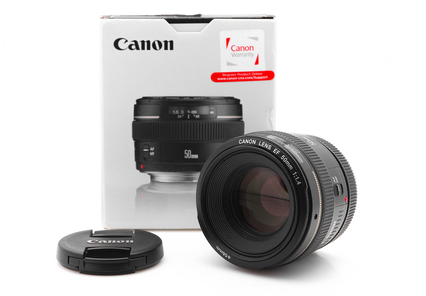 Used Canon 50mm F1.4 EF USM Lens