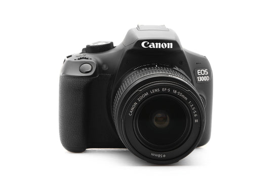 Used Canon EOS 1300D Camera with 18-55mm Lens
