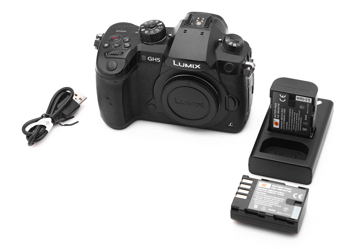 Used Panasonic Lumix GH5 Mirrorless Digital Camera