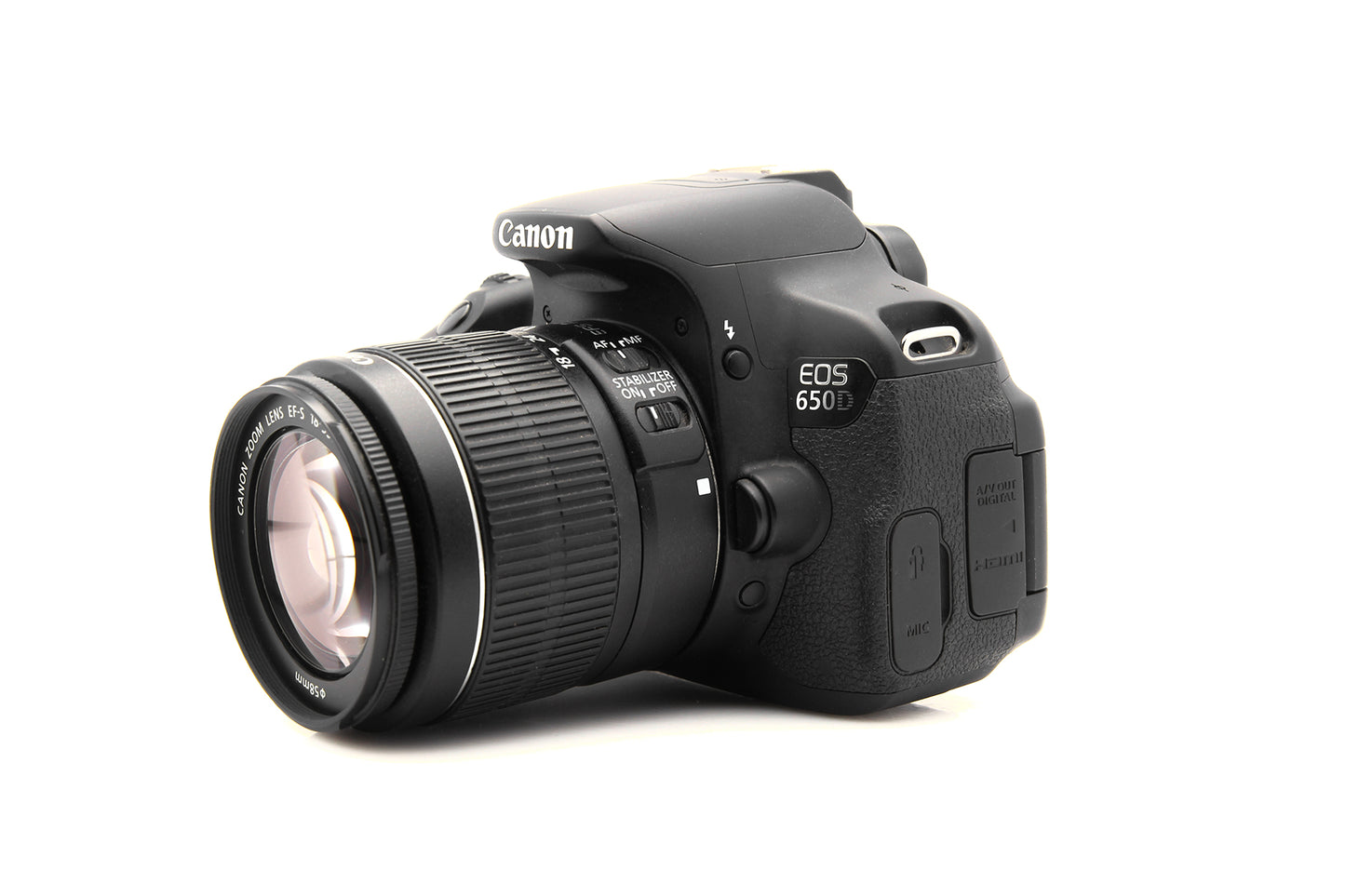 Used Canon 650D Digital Camera with 18-55mm lens