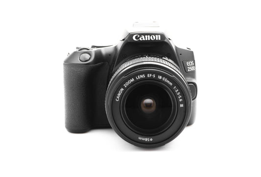 Used Canon 250D Camera with 18-55mm Kit Lens