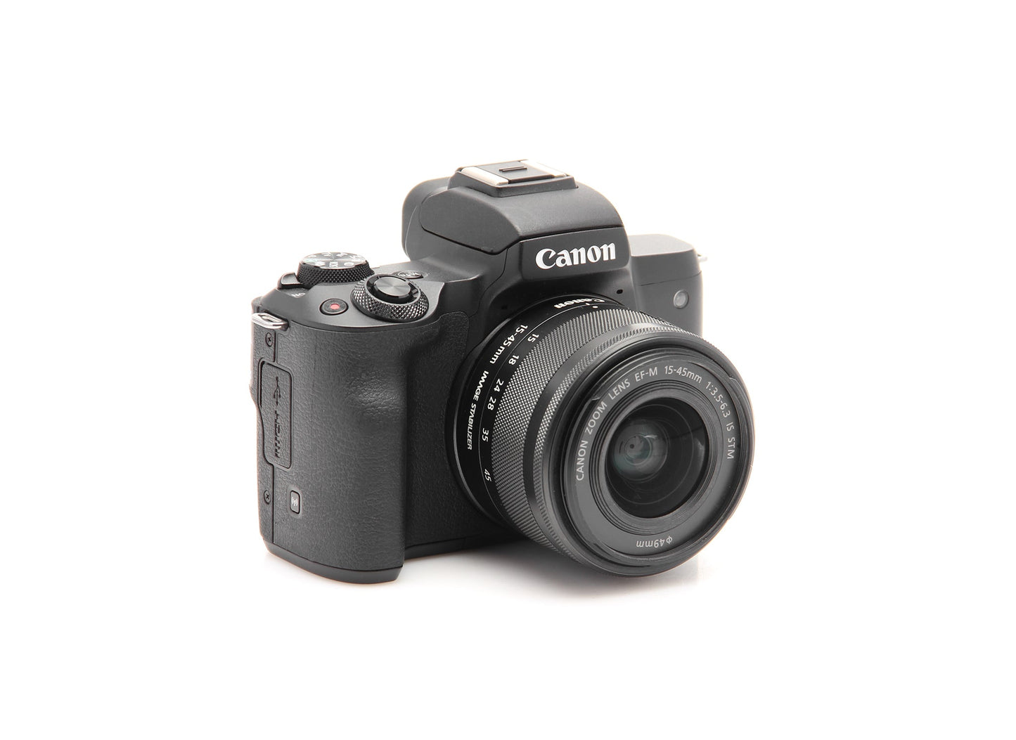 Used Canon M50 Mirrorless 24.1MP Body with 15-45mm STM lens