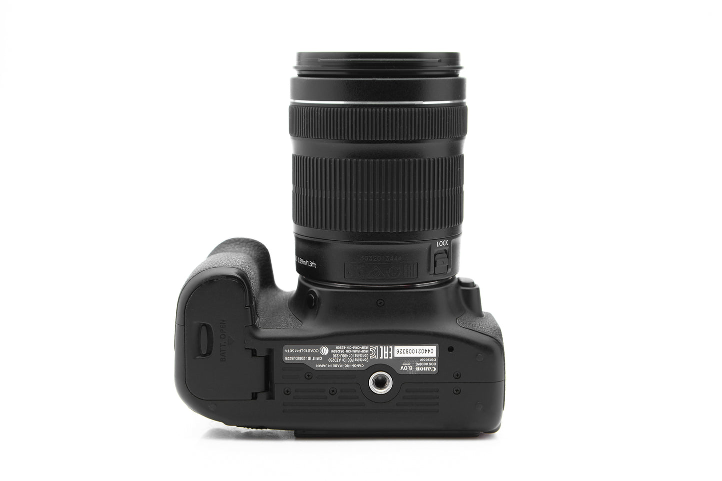 Used Canon 80D Camera with 18-135mm STM Lens