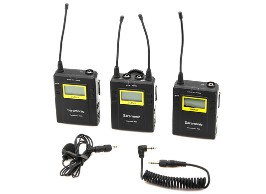 Used Saramonic 96-Channel Digital UHF Wireless Dual Lavalier Microphone System