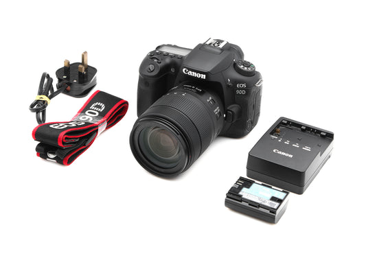 Used Canon 90D 32.5 Megapixel Camera with 18-135mm USM Lens