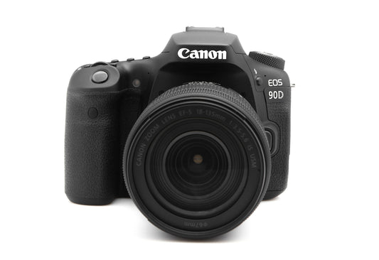 Used Canon 90D 32.5 Megapixel Camera with 18-135mm USM Lens