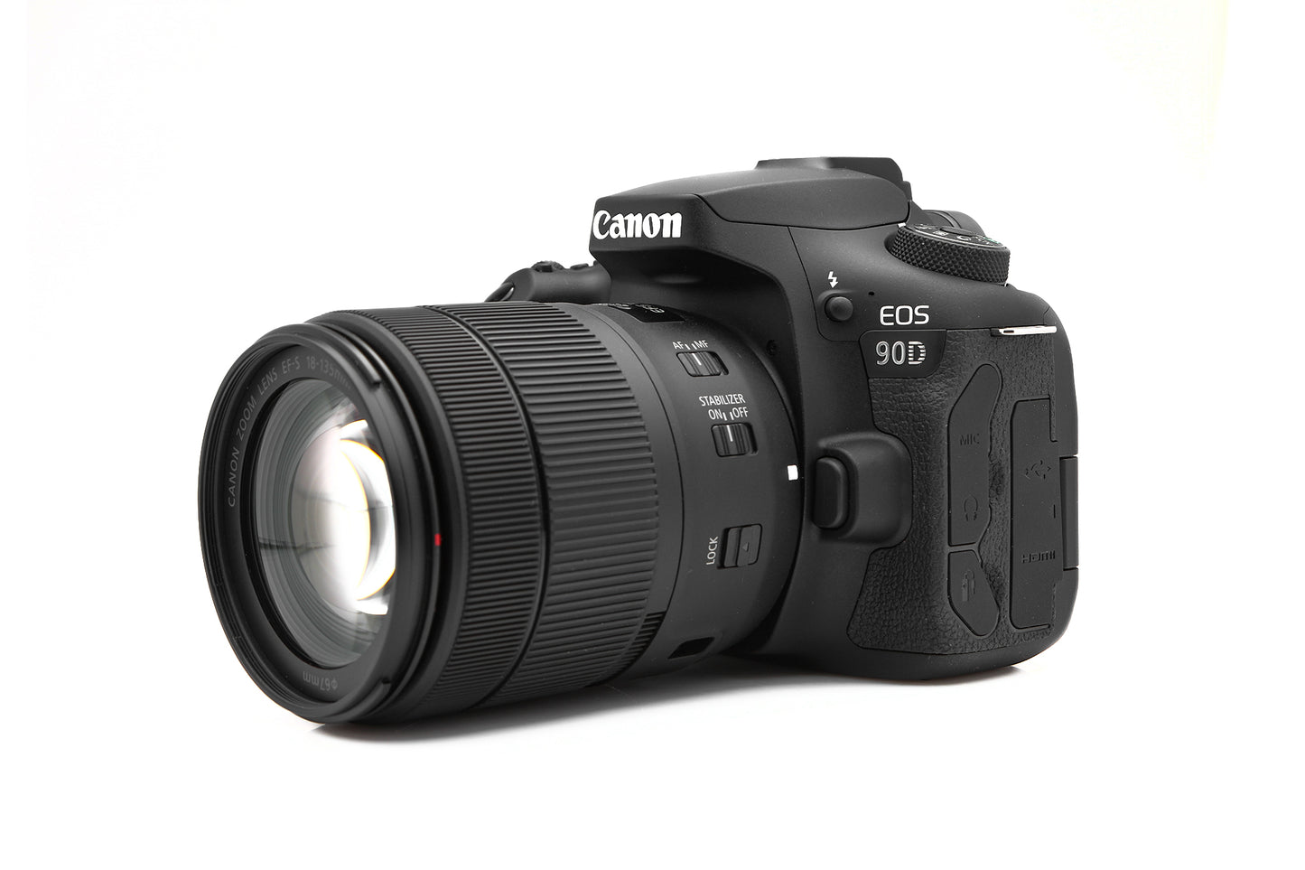 Used Canon 90D 32.5 Megapixel Camera with 18-135mm USM Lens