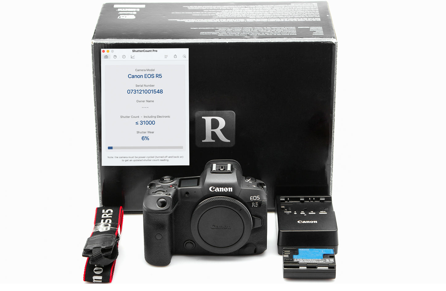 Used Canon R5 Mirrorless Camera Body