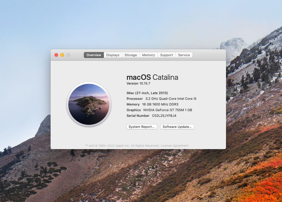 Used Apple iMac 27-inch 2013