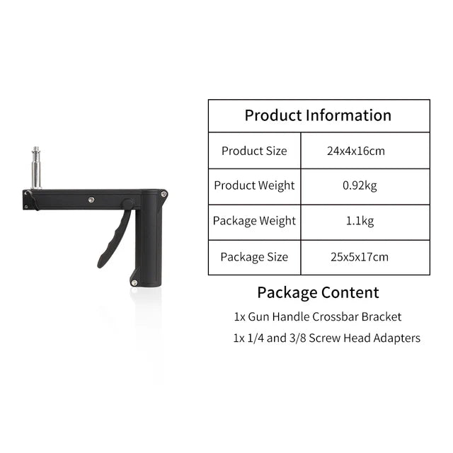 Gun Grip Light Holder