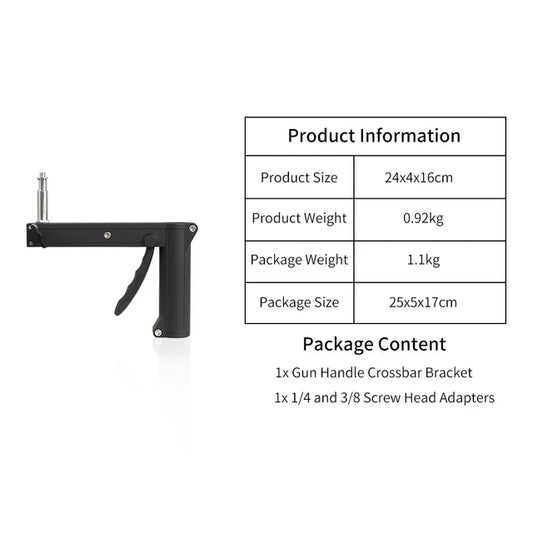 Gun Grip Light Holder