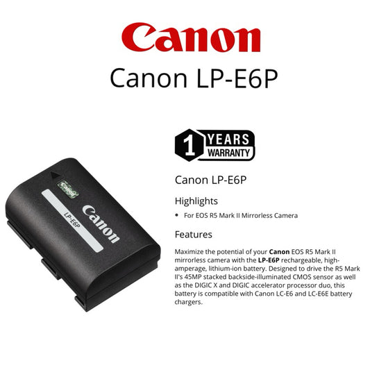 Canon LP-E6P Camera Battery for Canon Cameras