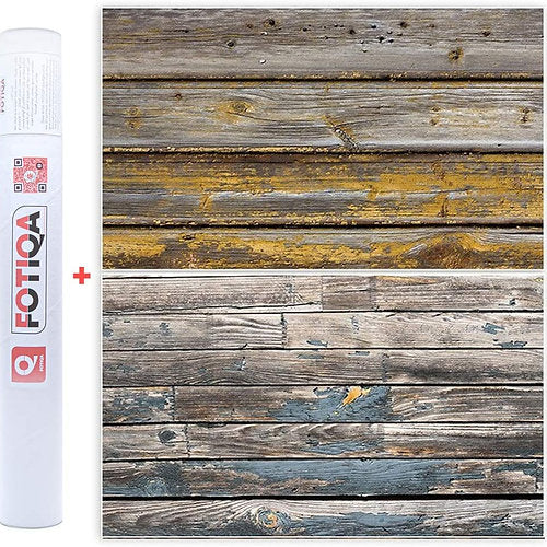 3D Original Lighter Peeled Old Wood Food Background (#8814)