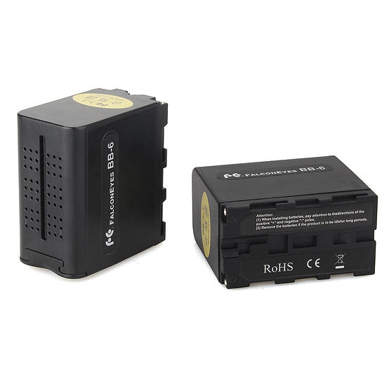 Battery pack Falcon Eyes BB-6 for powering the light (New)