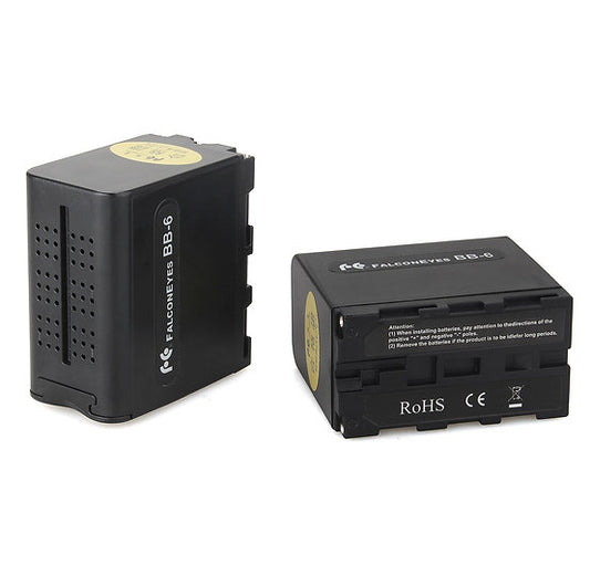 Battery pack Falcon Eyes BB-6 for powering the light (New)