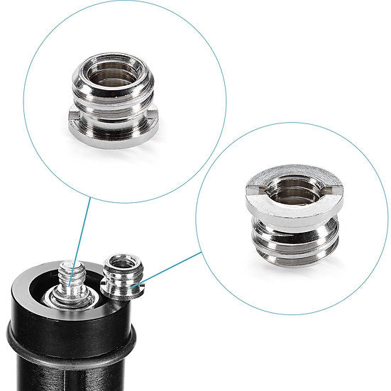 1/4" to 3/8" Screw Adapter for Tripod Monopod DSLR