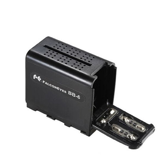 Battery pack Falcon Eyes BB-6 for powering the light (New)