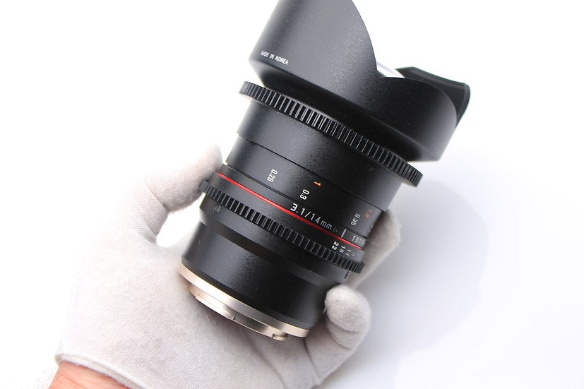 Used Samyang 14mm f/3.1 ED AS IF UMC Lens for Sony E Mount