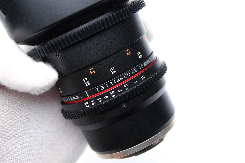 Used Samyang 14mm f/3.1 ED AS IF UMC Lens for Sony E Mount